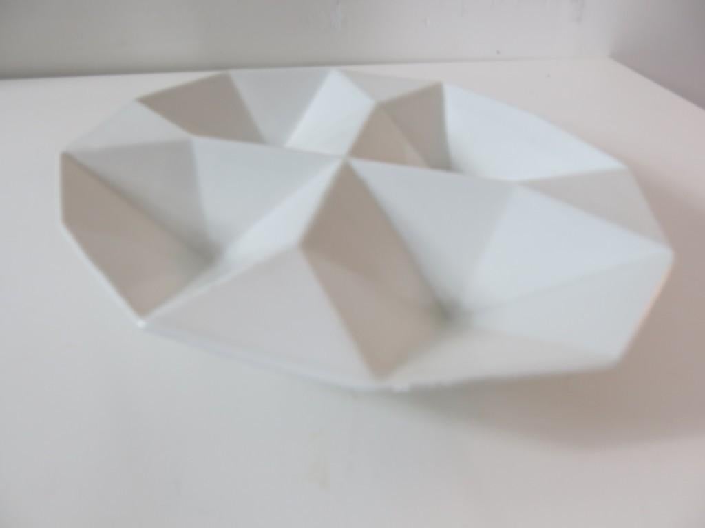 Plat Origami Kaj Franck pour Arabia 1960, Antiquités & Art, Art | Objets design, Enlèvement ou Envoi