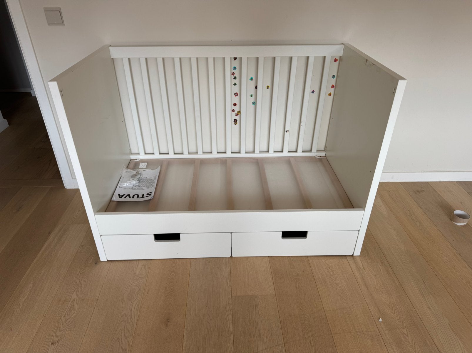 Ikea Stuva babybedje, Kinderen en Baby's, Kinderkamer | Complete kinderkamers, Gebruikt, Jongetje of Meisje, Ophalen