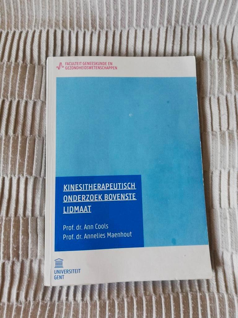 Studieboek, kinesist, bachelor bovenste lidmaat, Boeken, Ophalen of Verzenden, Zo goed als nieuw