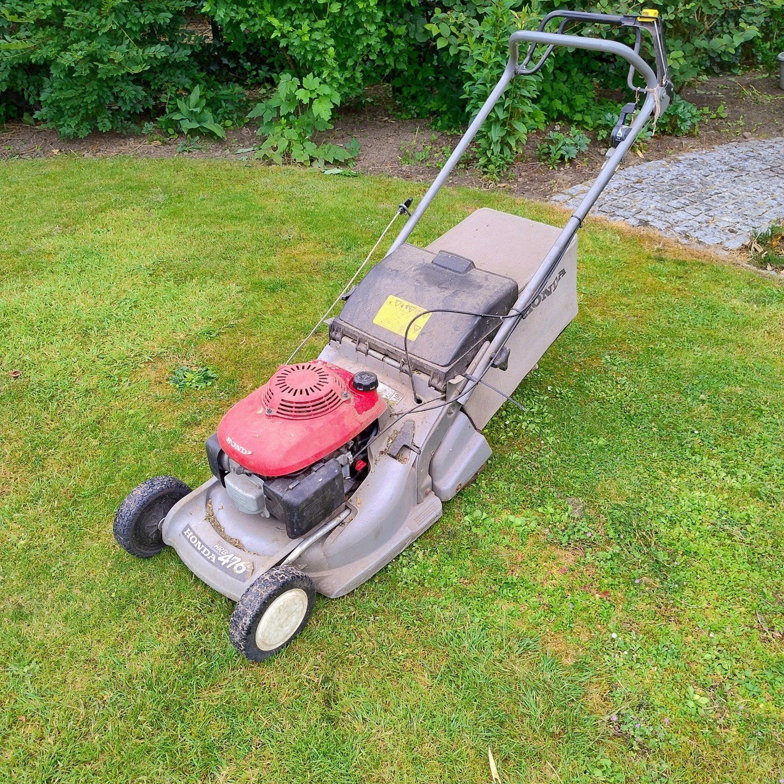 Honda grasmachine met rol., Tuin en Terras, Ophalen