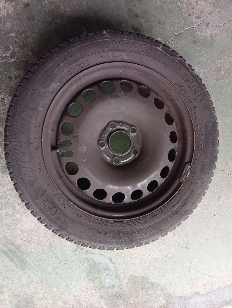 WINTERBANDEN, Ophalen, Gebruikt, 16 inch, Banden en Velgen