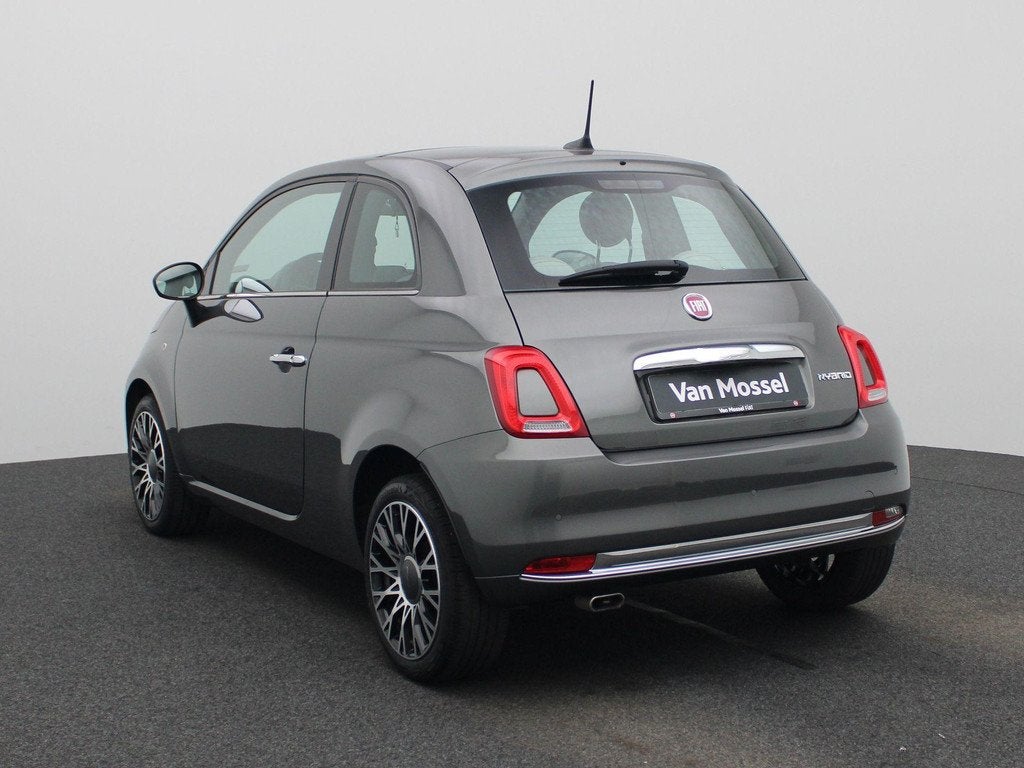 Fiat 500 1.0 Hybrid 70 Club Edizione, Argent ou Gris, 980 kg, Entreprise, 69 ch