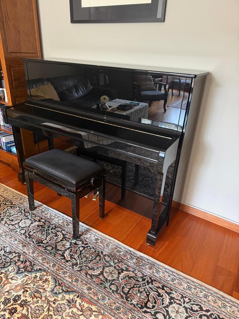 Piano Yamaha a vendre, Musique & Instruments, Pianos, Comme neuf, Piano, Noir, Enlèvement