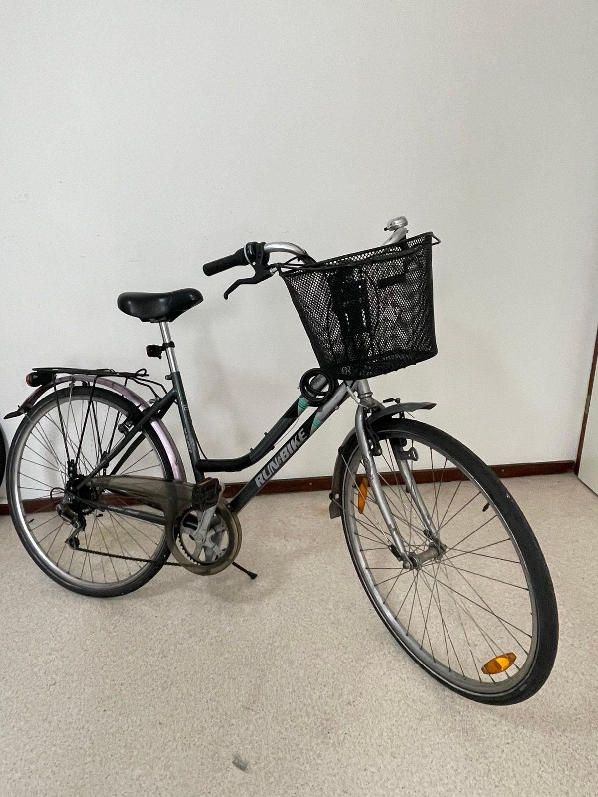 Run & Bike Classic Trekking damesfiets met mandje (Antwerpen, Ophalen of Verzenden, Zo goed als nieuw, Versnellingen