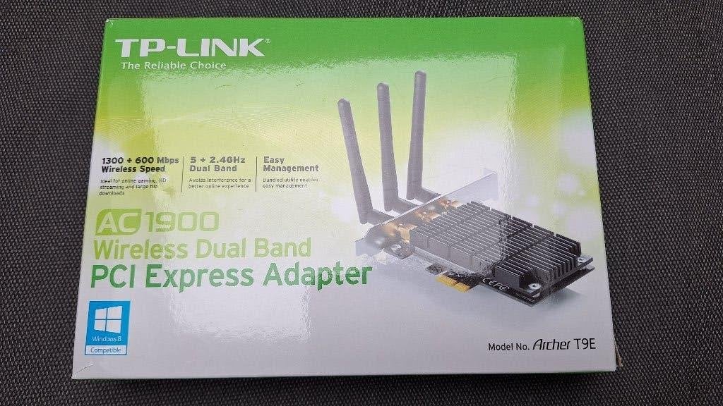 Carte Wi-Fi PCI-Express - TP Link Archer T9E AC1900, Informatique & Logiciels, Cartes réseau, Enlèvement, Comme neuf, Interne