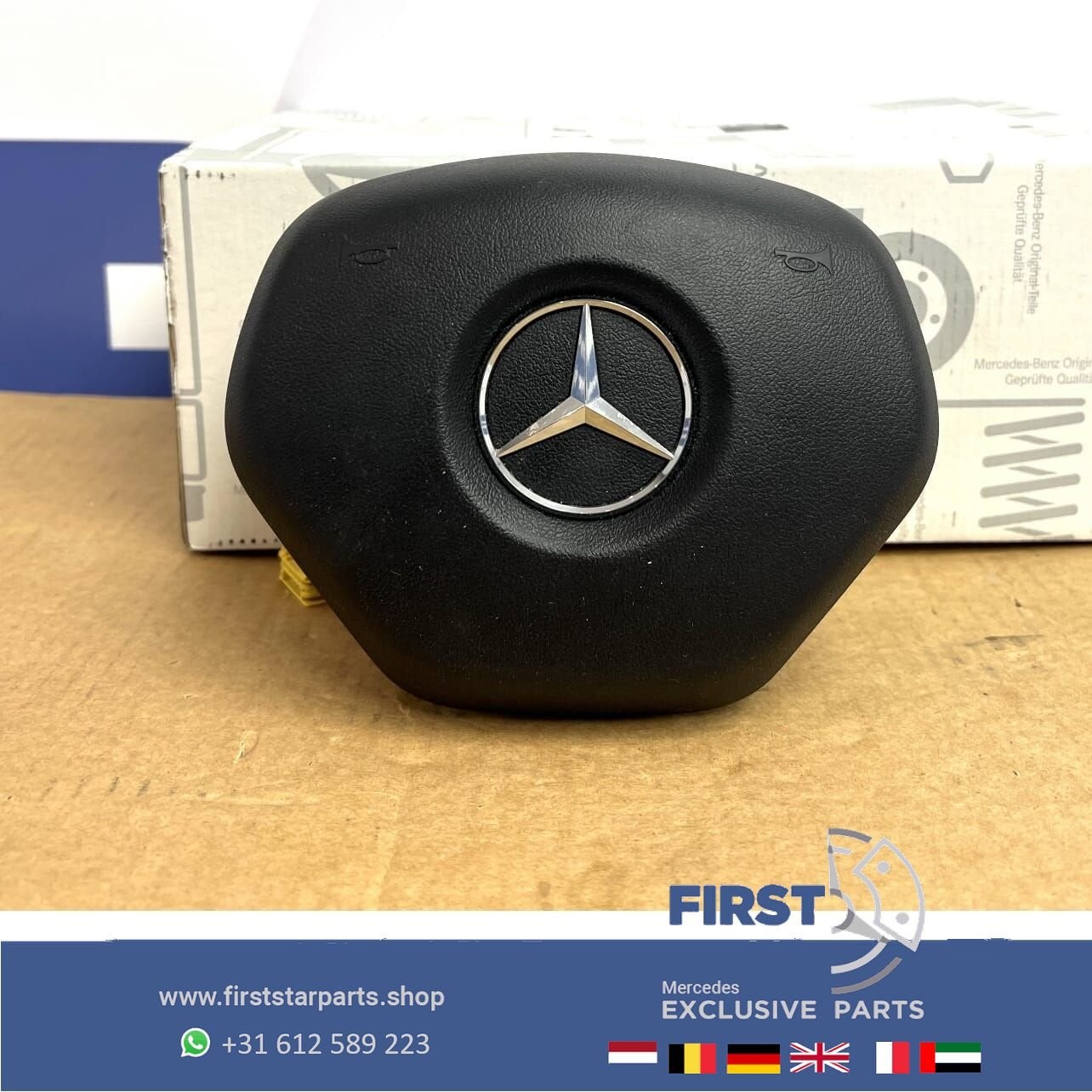 AMG STUURAIRBAG A B C CLA CLS E G GLA GLE Klasse ORIGINEEL 2, Auto-onderdelen, Dashboard en Schakelaars, Gebruikt, -, Ophalen of Verzenden