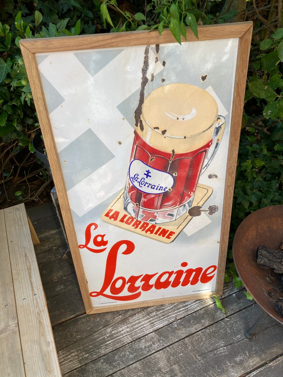 Emaille la loraine, Verzamelen, Ophalen, Zo goed als nieuw