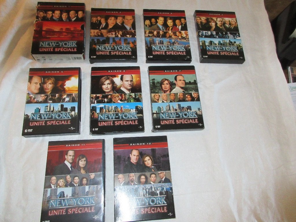 DVD NEW-YORK Unité Spéciale Saison 1 à 7 +11+12 séries TV, Enlèvement
