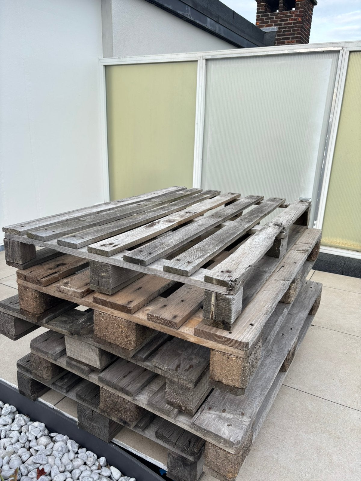 Europallet - 5 stuks - gratis, af te halen 7e verdieping, Ophalen, Gebruikt, Pallet