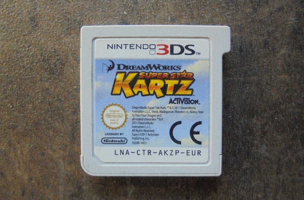 Super Star Kartz voor 3DS (zie foto's), Games en Spelcomputers, Gebruikt, 1 speler, Racen en Vliegen, Ophalen of Verzenden