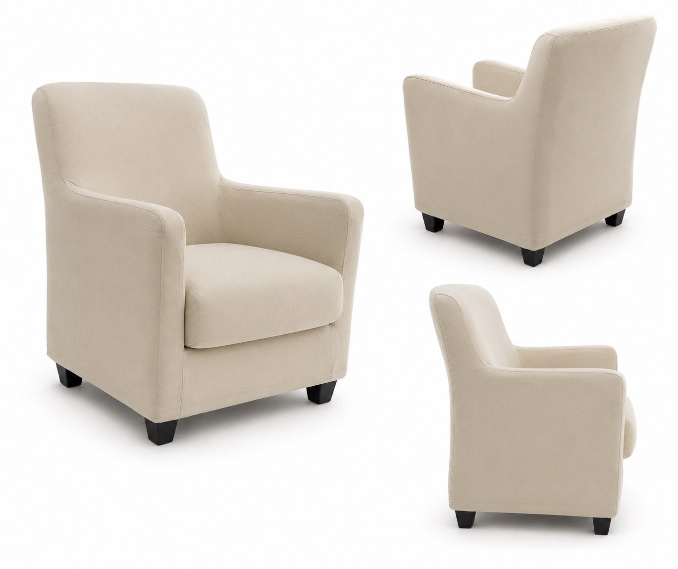 Stoffen zetel, Huis en Inrichting, Fauteuils, Ophalen, Gebruikt, Stof