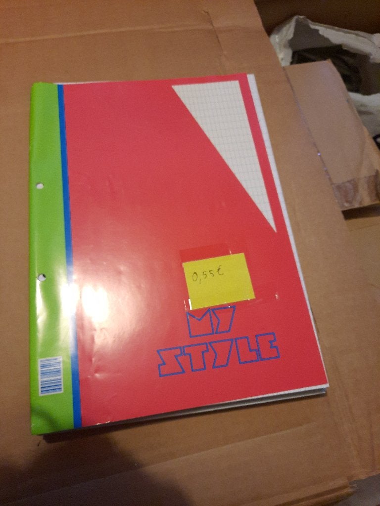 nieuwe cursus blok a4 ruitjes, Ophalen of Verzenden, Nieuw