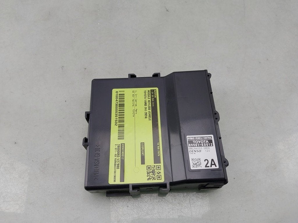 MODULE KEYLESS VEHICLE Toyota Yaris IV (P21 / PA1 / PH1), Gebruikt, Kundenbetreuung@toyota.de, Toyota, Toyota-Allee 2
50858  Köln, DE