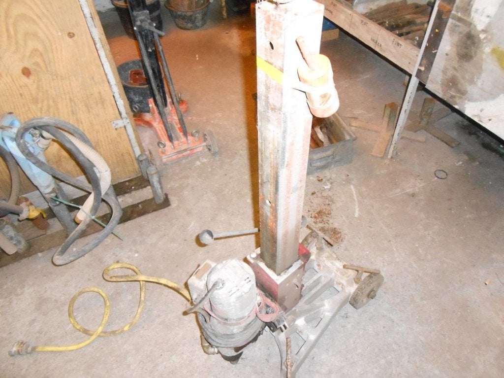 Diamantboormachine Milwaukee, Doe-het-zelf en Bouw, Gereedschap | Boormachines, Ophalen, Gebruikt, Boormachine