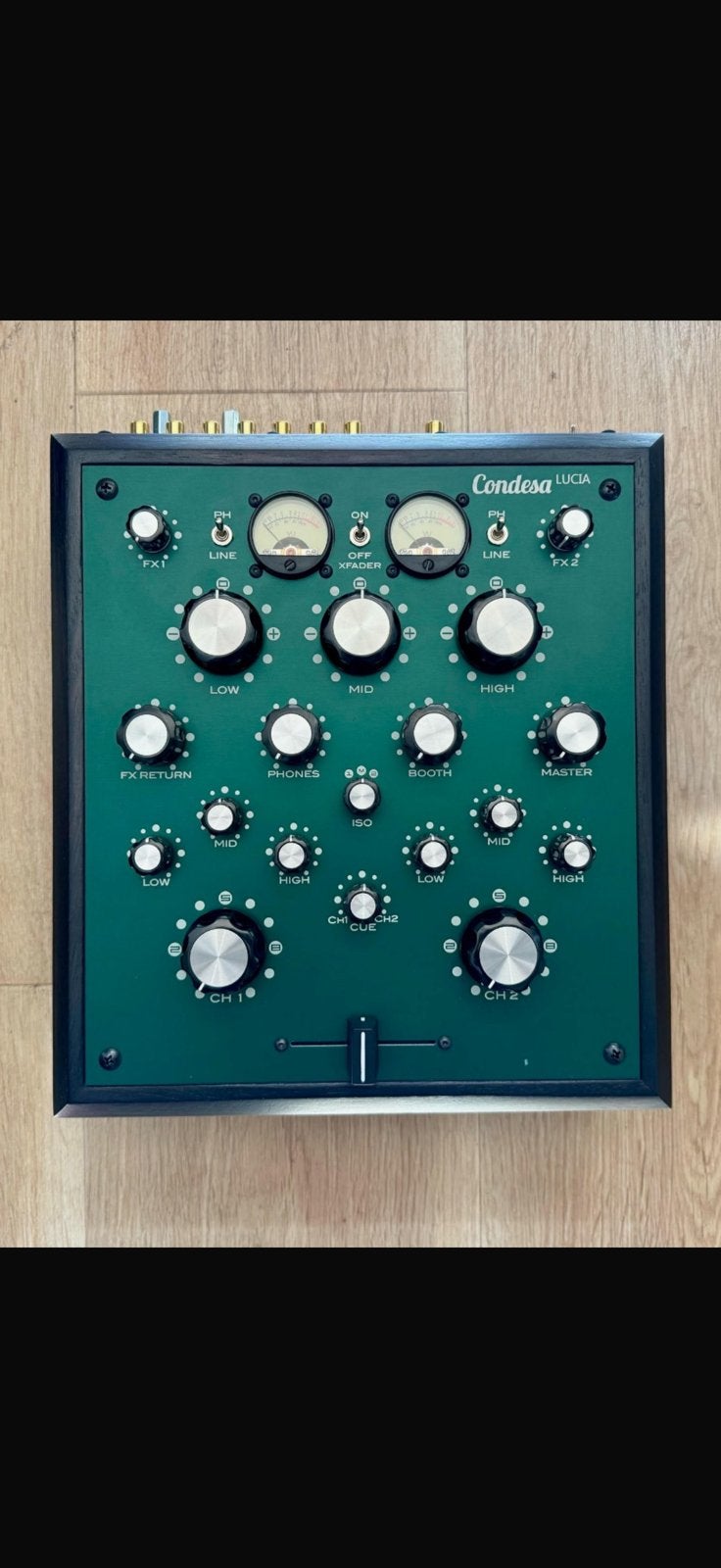 Condesa Lucia X –custom groen-4-pole ISO + Linear PSU + case, Enlèvement, Comme neuf