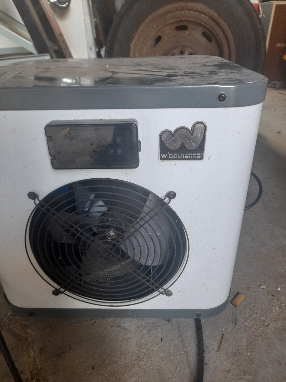 warmtepomp verwarmer zwembad, Enlèvement, Utilisé