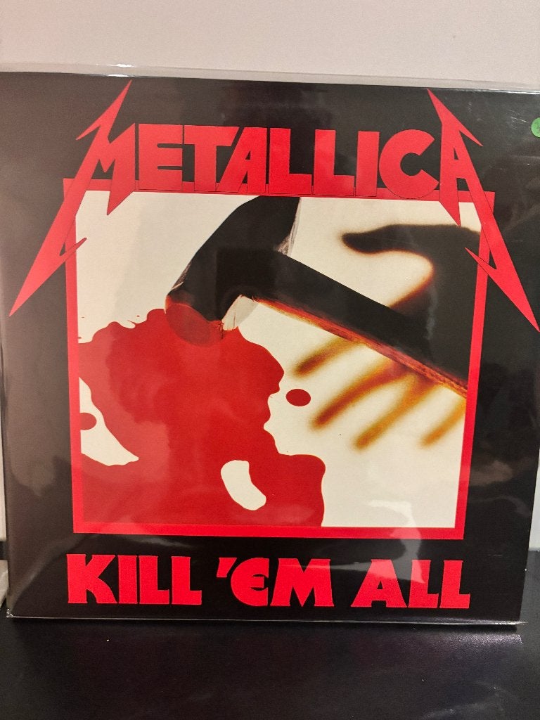 LP - Metallica - Kill em all, LP, Heavy metal, Ophalen of Verzenden, Zo goed als nieuw
