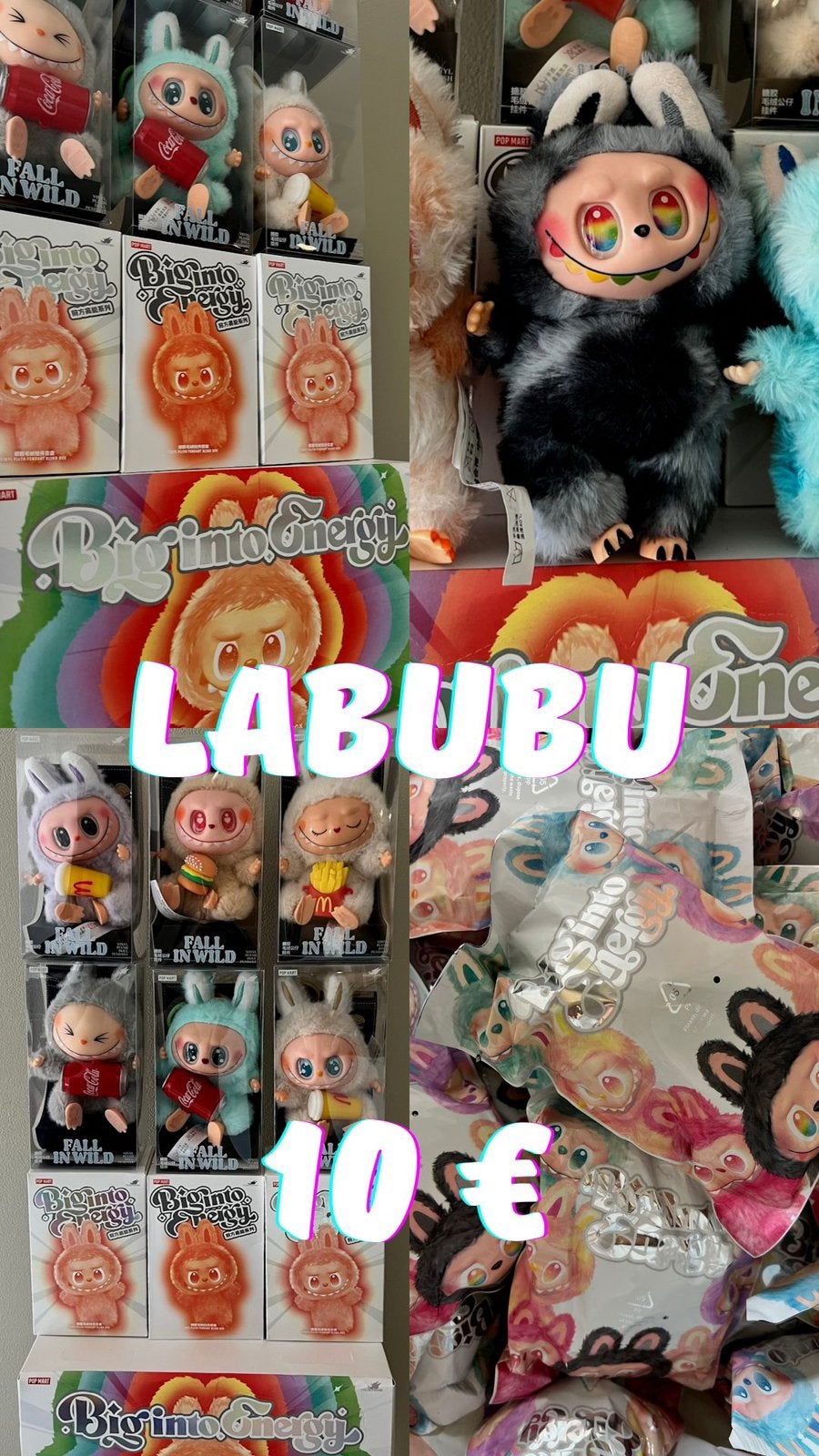 Labubu lafufu nieuw in doos, Ophalen, Zo goed als nieuw