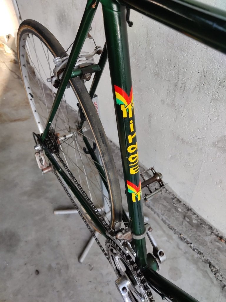 Vintage koersfiets recht stuur, Fietsen en Brommers, 28 inch, Gebruikt, 57 tot 61 cm, Ophalen