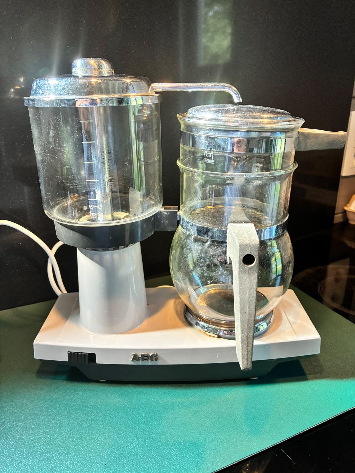 Vintage koffiezet AEG: werkt nog uitstekend, Electroménager, Enlèvement, Utilisé, Cafetière, Café moulu