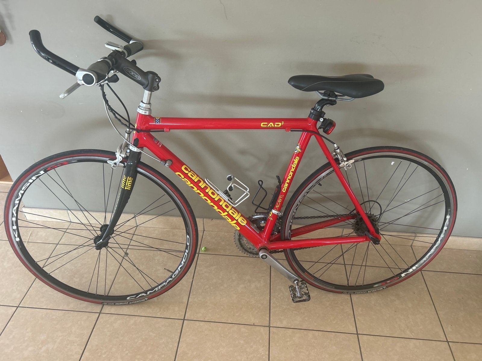 Vélo de route Cannondale — Campagnolo Athena/Shimano, Enlèvement, Utilisé