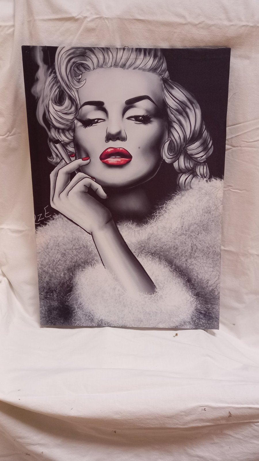 canvas met verlichting, 50 – 75, Comme neuf, Enlèvement, Autres types