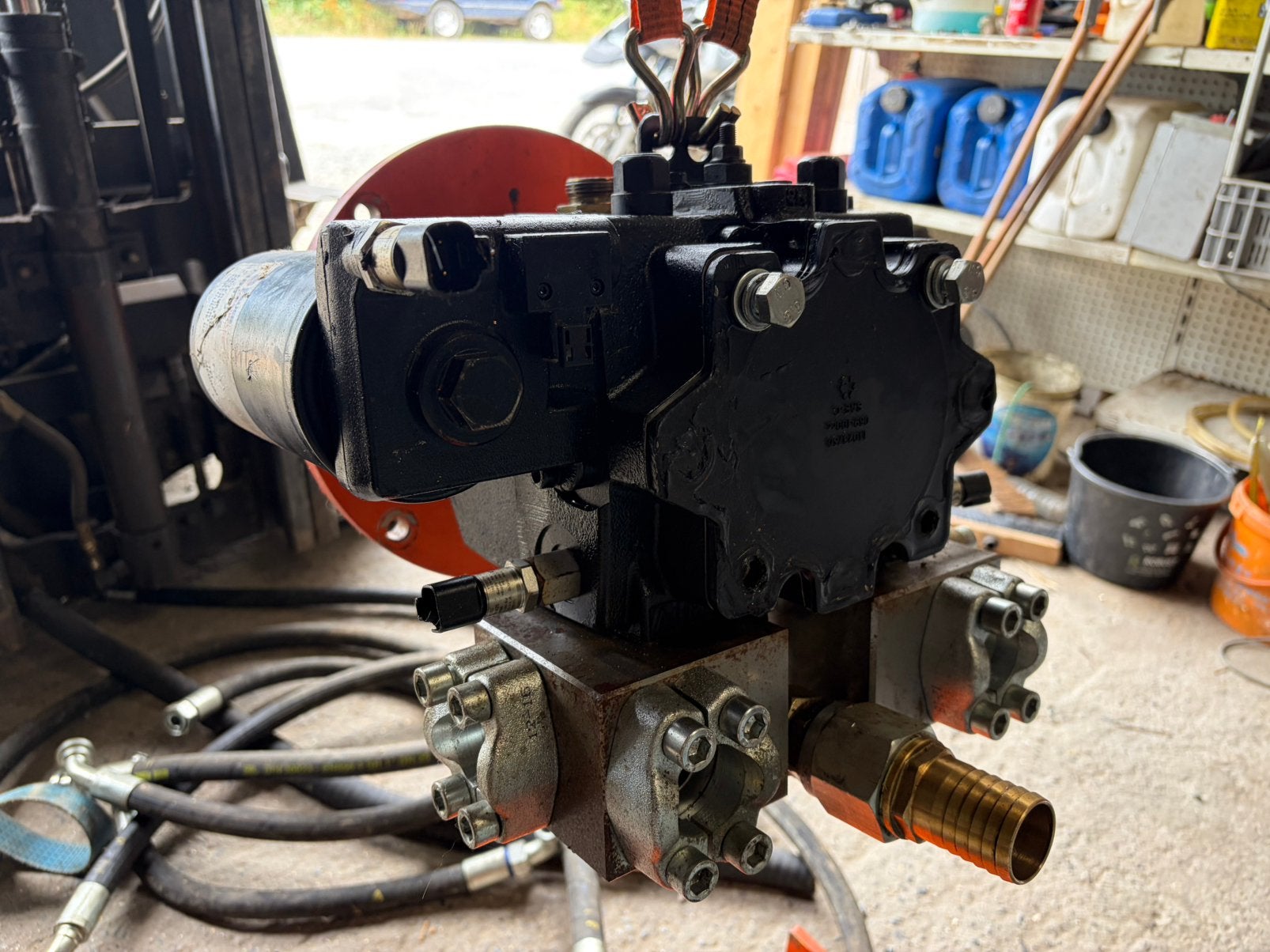 Hydraulische pomp Danfoss H1P078R, Ophalen