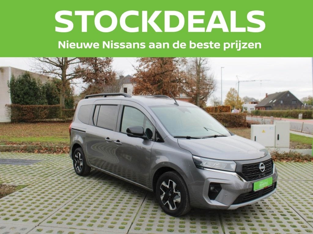Nissan Townstar COMBI L2H1 TEKNA - 7 Zitplaatsen, Auto's, Overige kleuren, Leder en Stof, 7 zetels, Nieuw