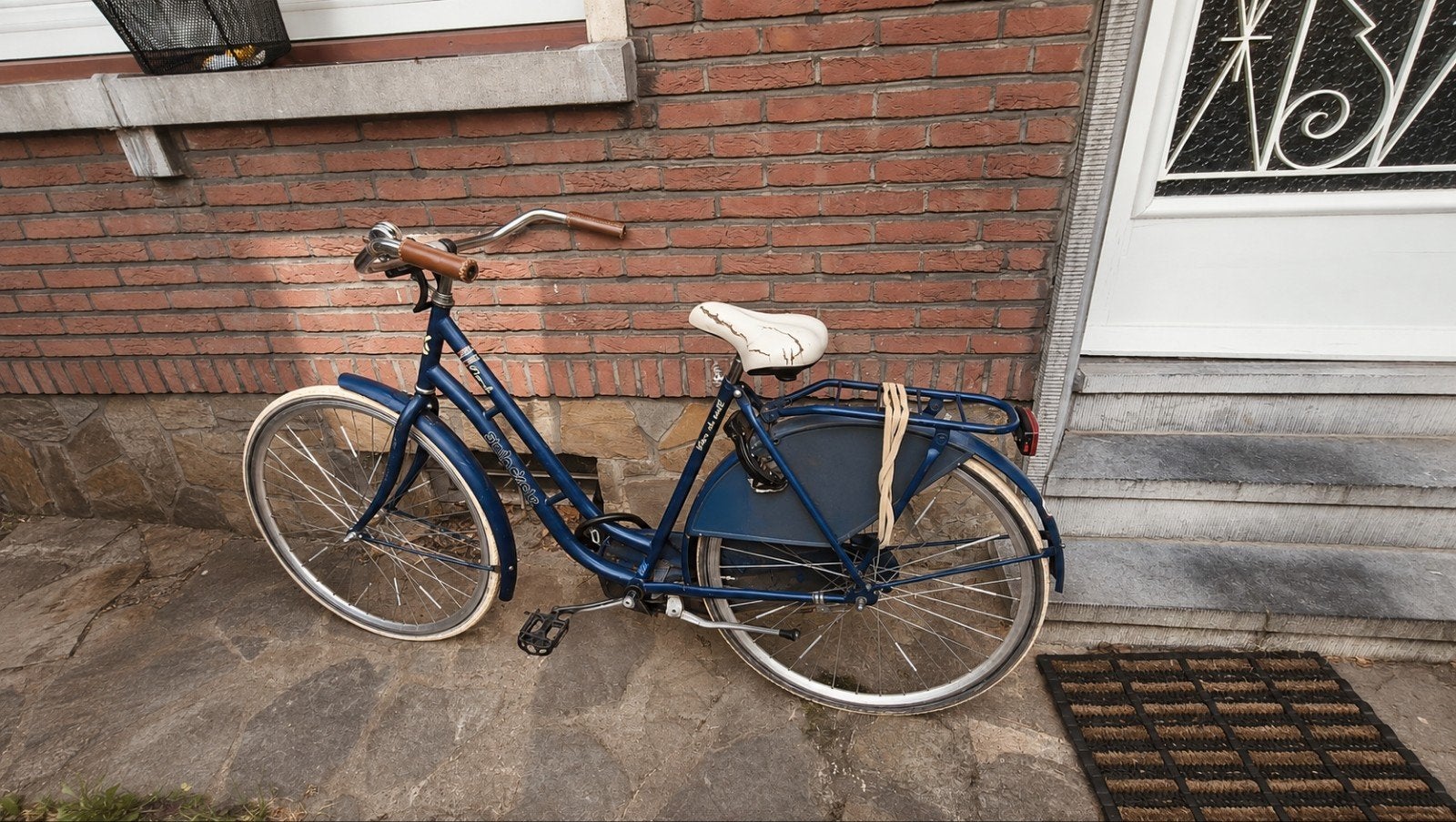 Vintage omafiets met terugtraprem, Fietsen en Brommers, Ophalen, Gebruikt, Terugtraprem