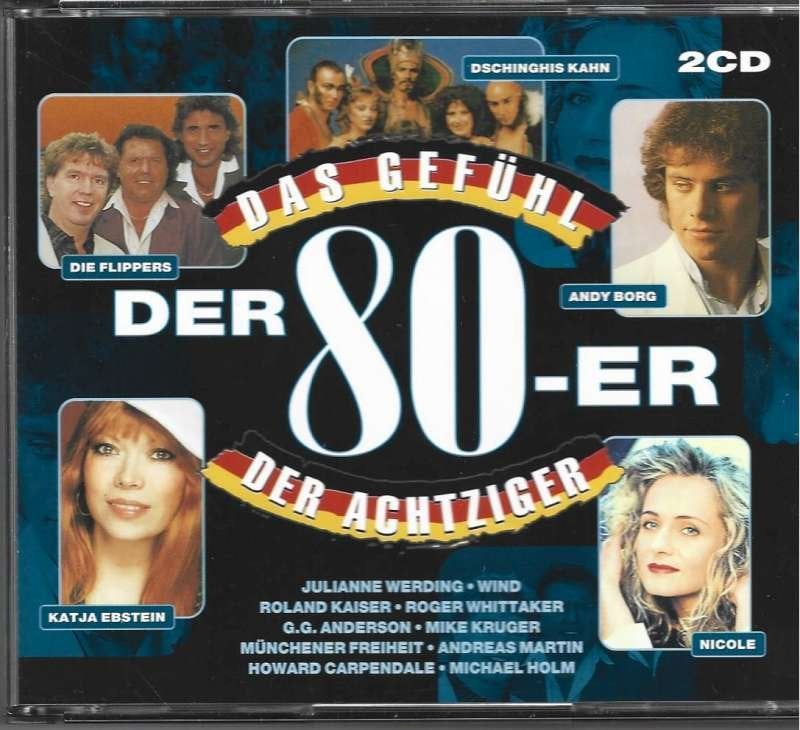 2 CD Various – Das Gefühl Der 80-er, Ophalen of Verzenden, Zo goed als nieuw