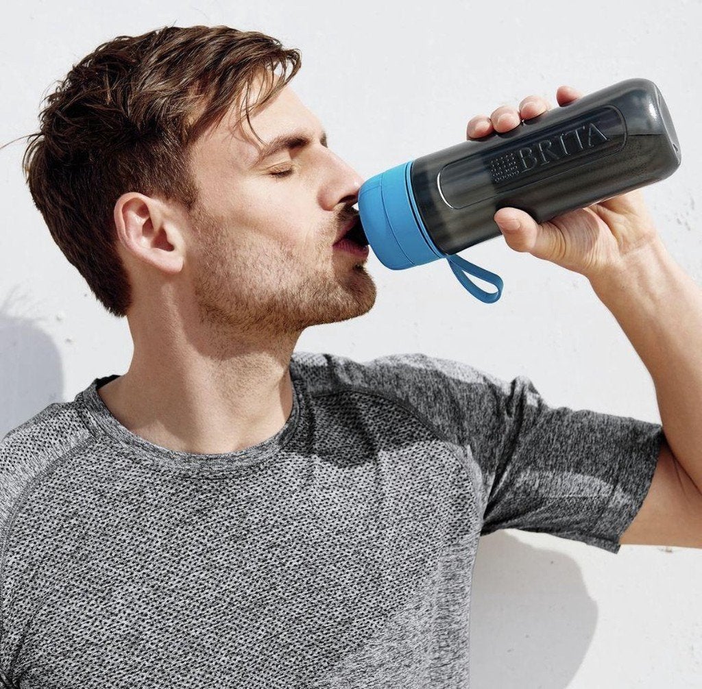 Nieuw | BRITA waterfles dark blue (0,6l) BPA-vrije drinkfles, Ophalen of Verzenden, Nieuw