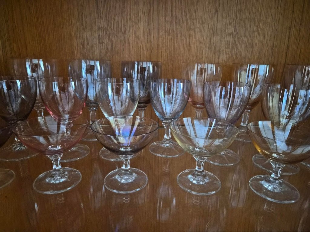 kristallen wijnglazen set, Ophalen