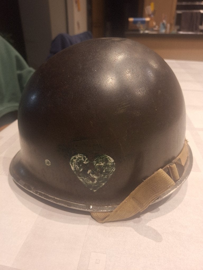 Casque US ww2, Enlèvement ou Envoi, Armée de terre, Casque ou Béret