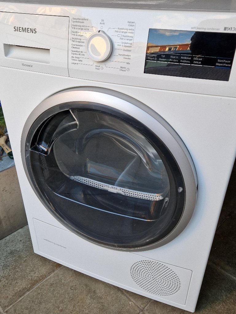 Sèche linge Siemens 8kg pompe à chaleur A ++, Enlèvement, Comme neuf, Chargeur frontal