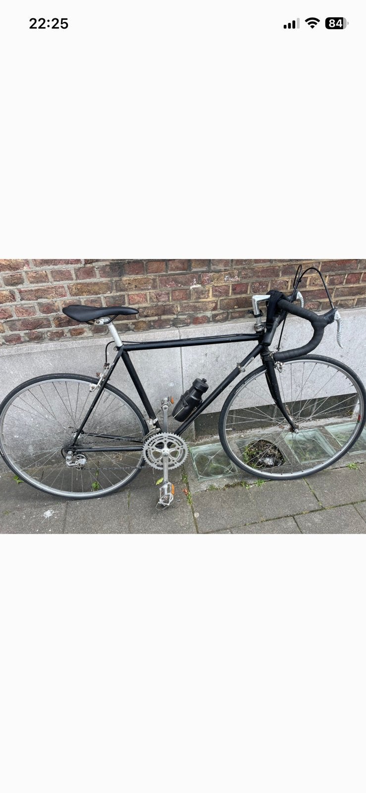 Opgeknapte oude koersfiets, Fietsen en Brommers, Ophalen, Gebruikt