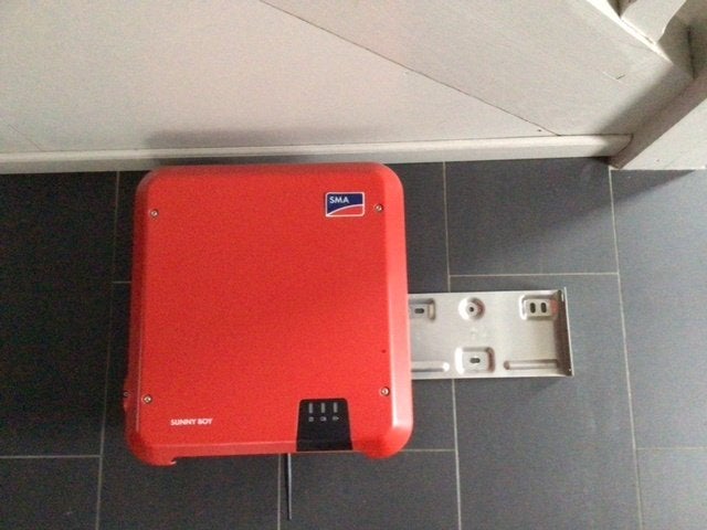 SMA SB4.0 omvormer, Doe-het-zelf en Bouw, Zonnepanelen en Toebehoren, Ophalen, Gebruikt