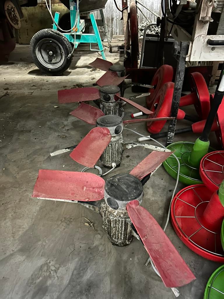 4 ventilatoren, Dieren en Toebehoren, Stalling