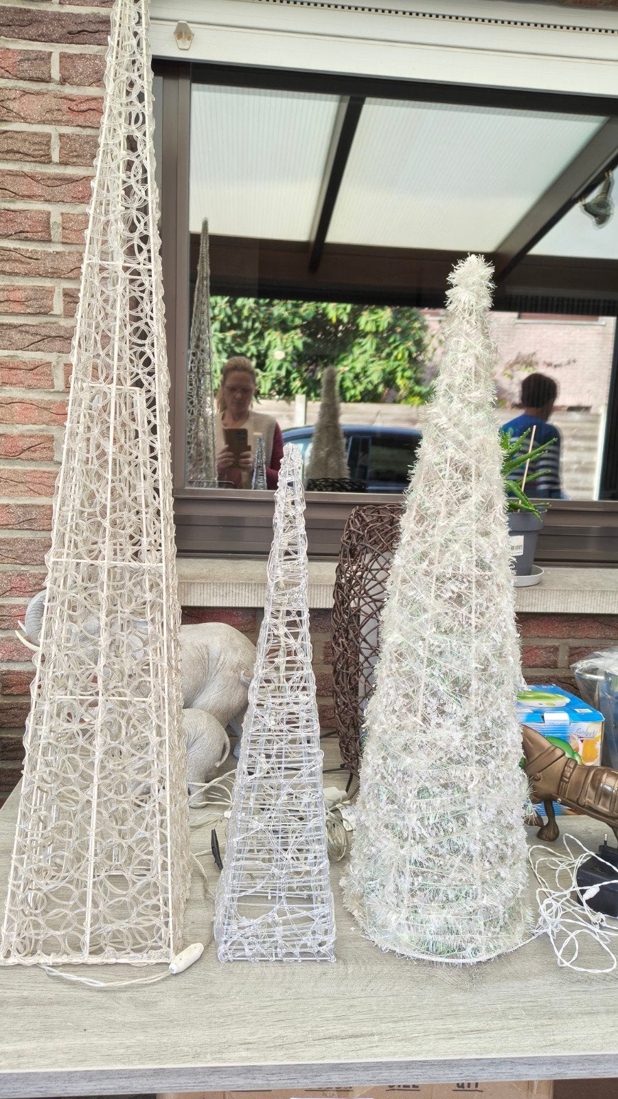kerst kegels, Diversen, Ophalen