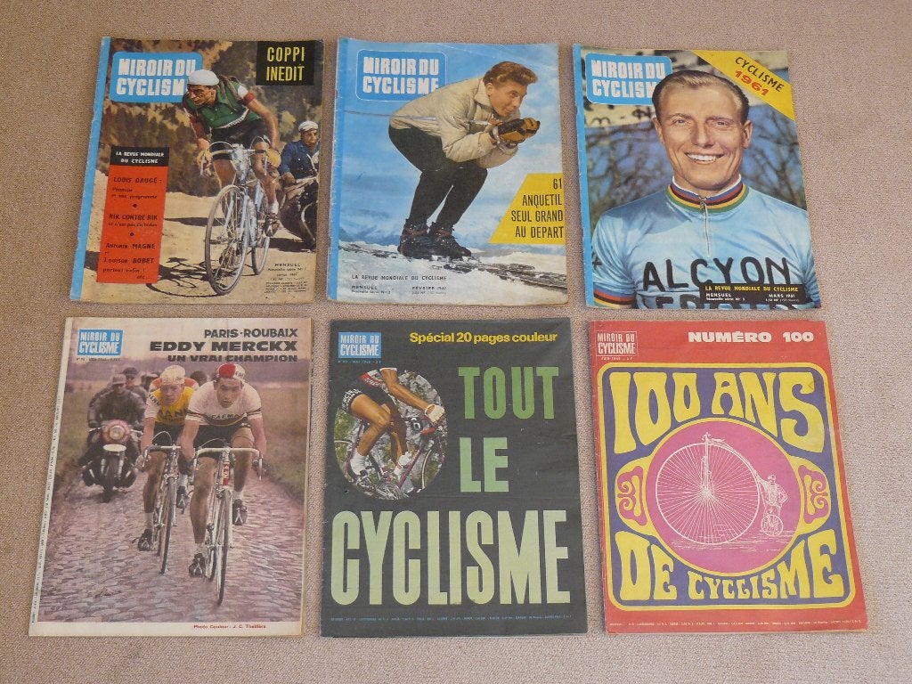 Miroir du cyclisme n14 à 294, Enlèvement