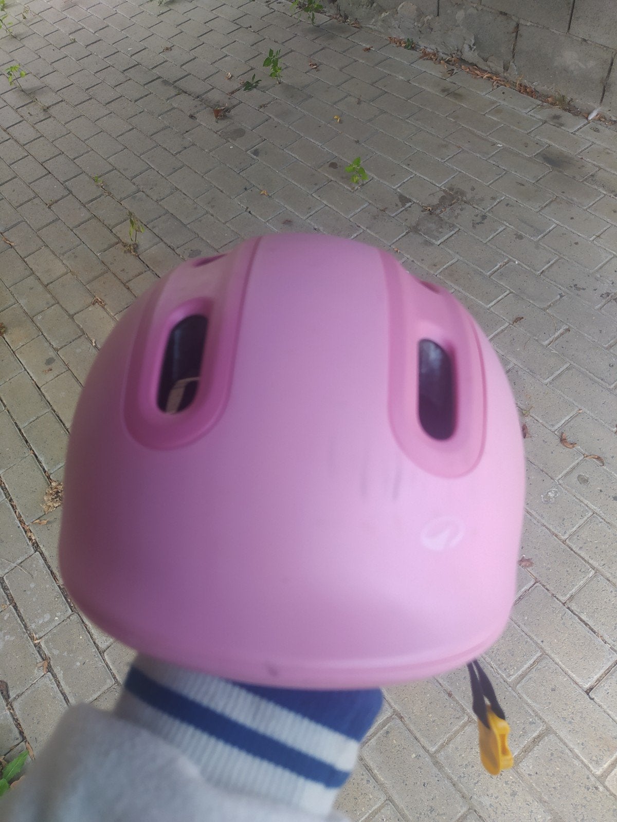 fietshelm kind small, Fietsen en Brommers, Fietsaccessoires | Fietshelmen, Ophalen, Zo goed als nieuw, S, Decathlon Btwin