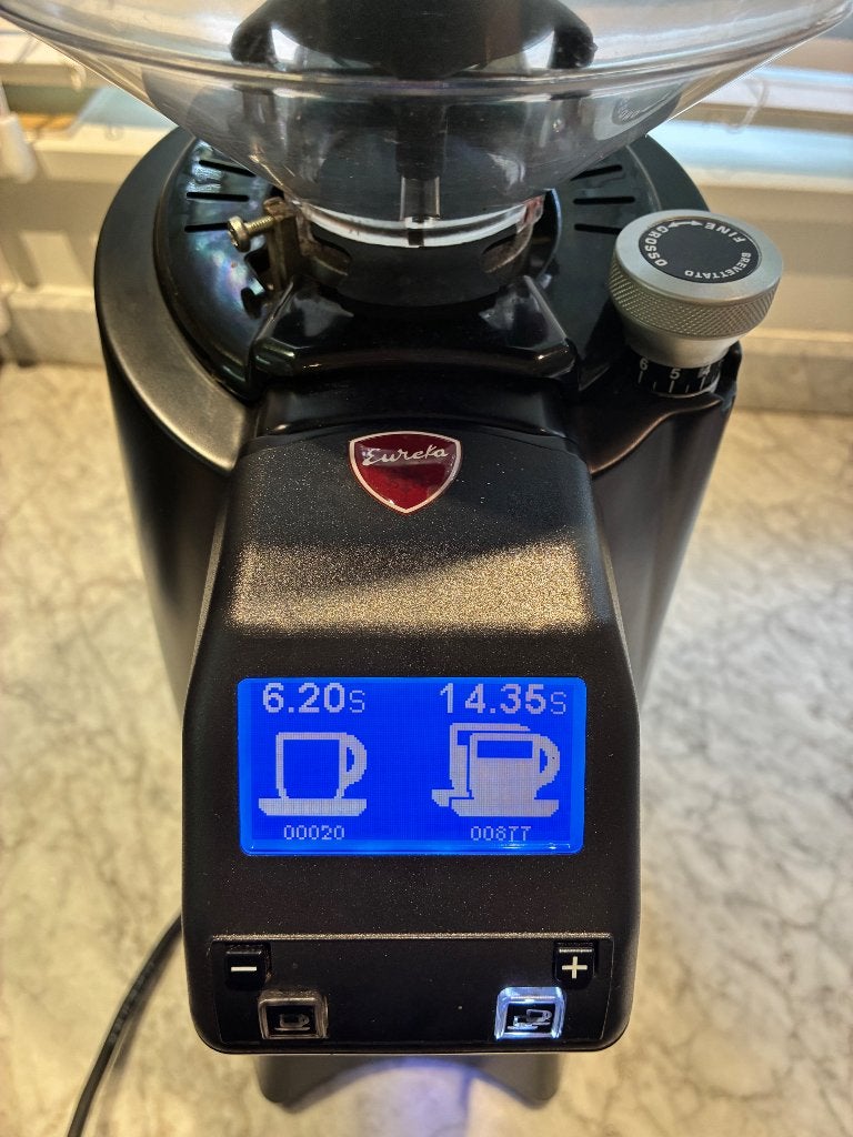 Eureka Zenith 65E professionele koffiemolen, Ophalen, Zo goed als nieuw, Overige merken, Koffiemolen