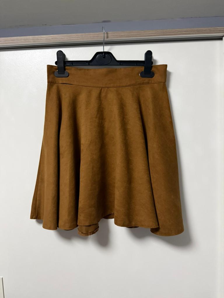 Rok, Kleding | Dames, Rokken, Ophalen, Zo goed als nieuw, Maat 36 (S), Bruin