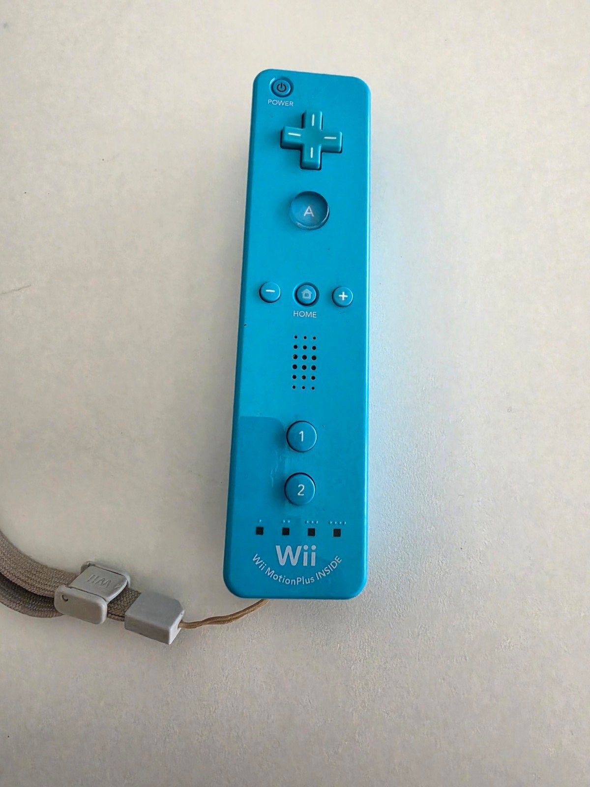 manette Wii Montion Plus bleue, Consoles de jeu & Jeux vidéo, Enlèvement ou Envoi, Wii