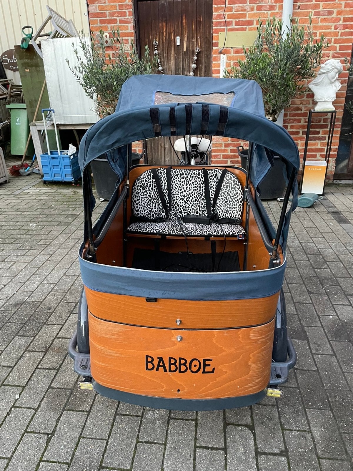 Babboe bakfiets – Slechts 2,5 jaar oud, Fietsen en Brommers, Zo goed als nieuw, 47 tot 51 cm, 30 tot 50 km per accu, Ophalen
