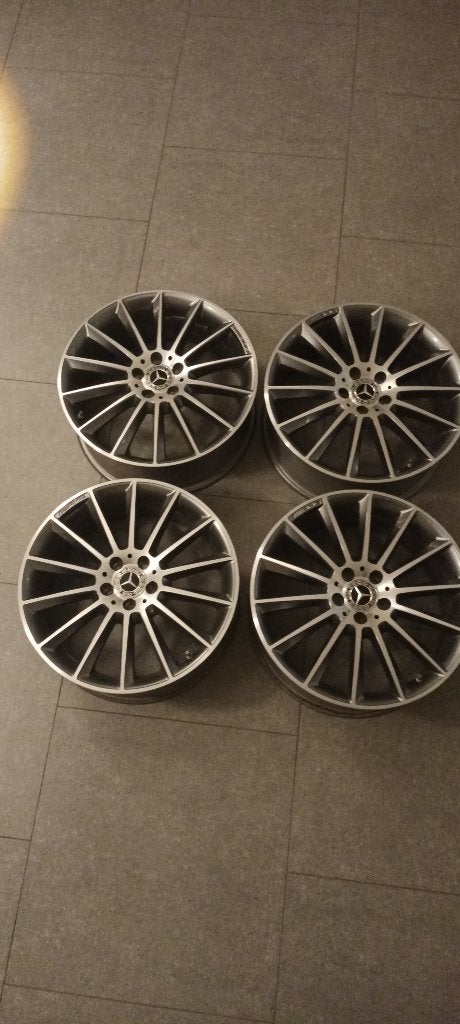 Mercedes AMG 19 inch velgen, Auto-onderdelen, Velg(en), 225 mm, Ophalen, 19 inch