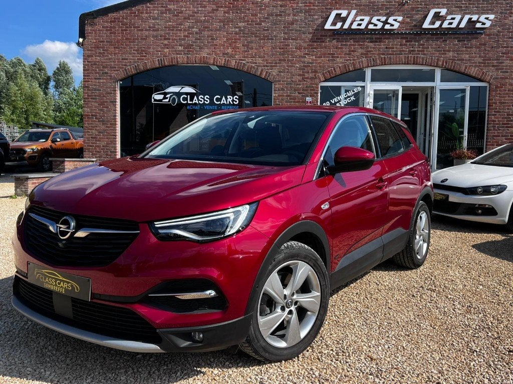 Opel Grandland X ELEGANCE 1.6T Plug-In Hybride 224pk, Rouge, Cuir et Alcantara, Achat, Euro 6