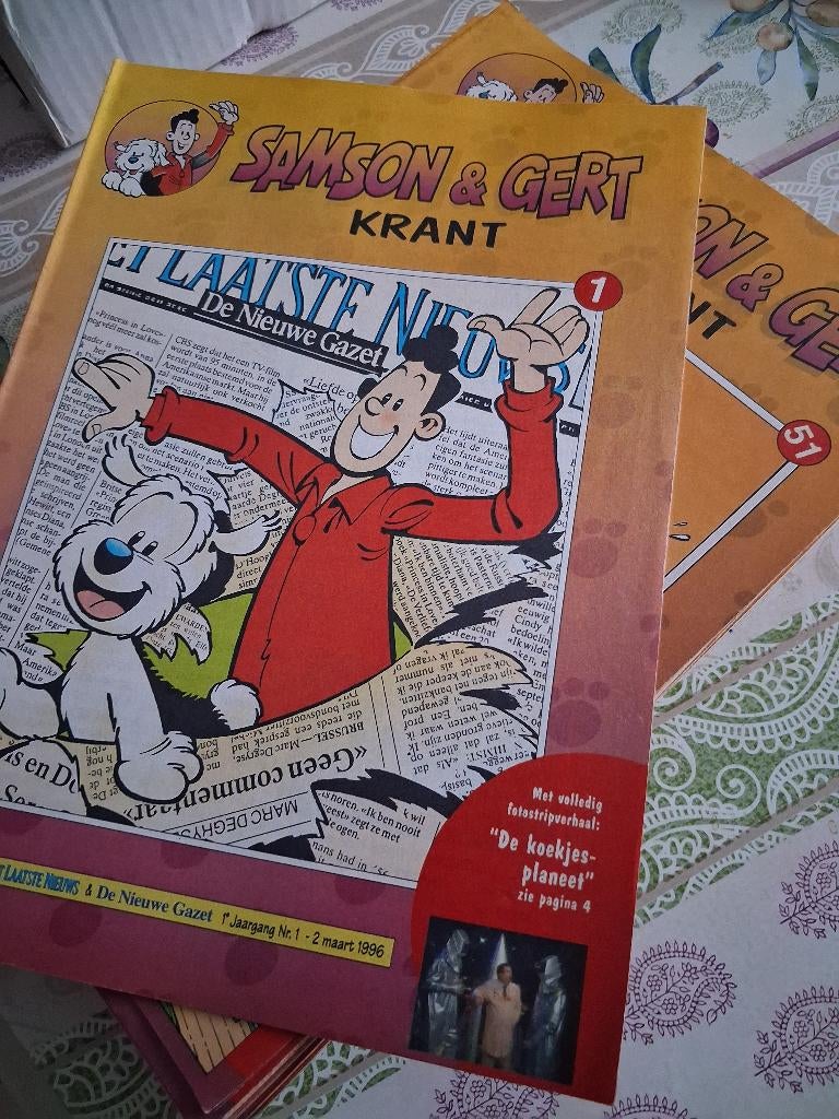 Samson en Gert Krant 1ste jaargang  nr1 tot 51, Ophalen, Krant