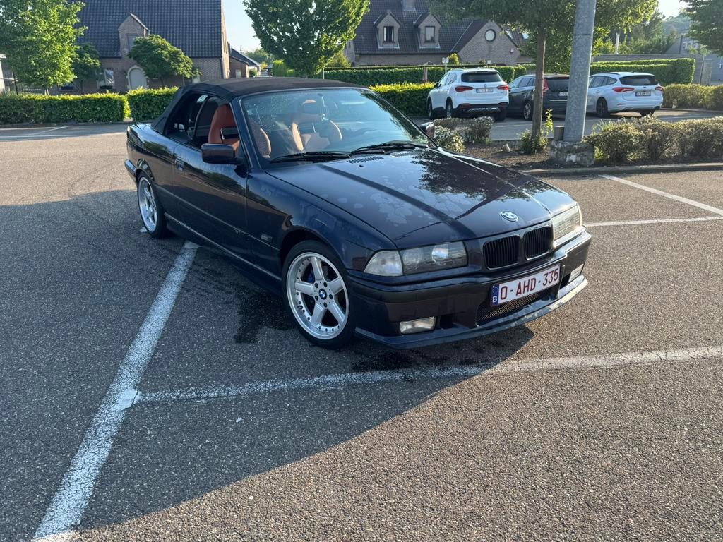 Bmw e36 325ia cabriolet*hardtop*airco*m3 stoelen, Auto's, BMW, Automaat, Cabriolet, Leder, Particulier