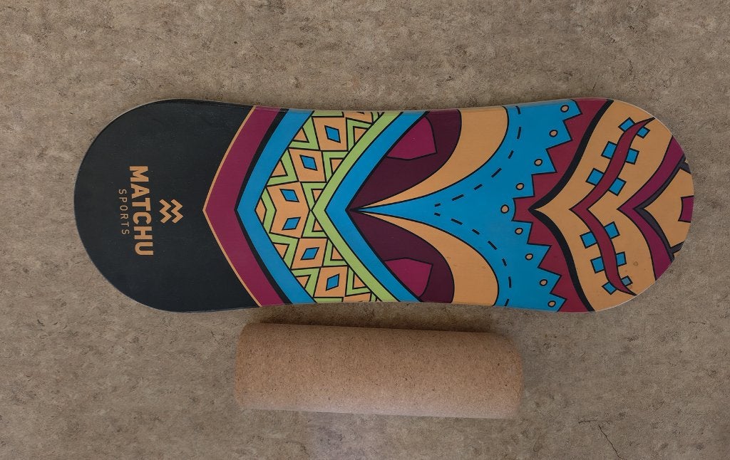 Balansbord 100% hout - Kurkroller - Surftrainer, Ophalen, Overige materialen, Benen, Overige typen