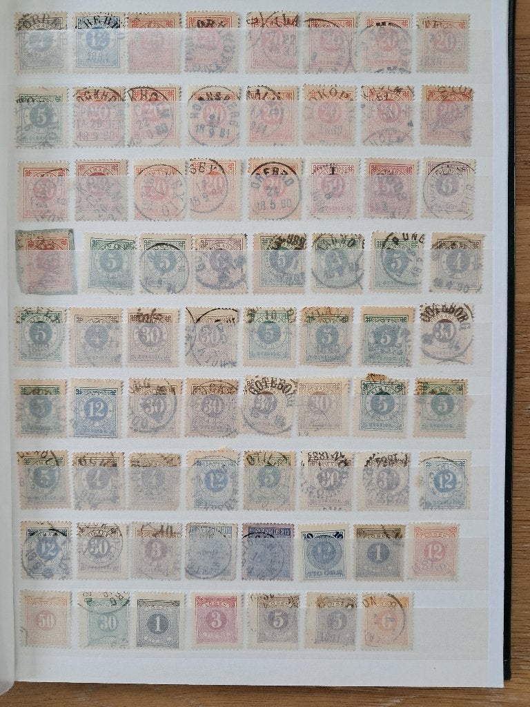 grand lot de timbres suédois, à échanger, Enlèvement ou Envoi, Suède